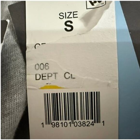 Grayson Threads Pants Womens Small Gray Wide Leg America Graphic Check Sweatpant - Picture 6 of 6